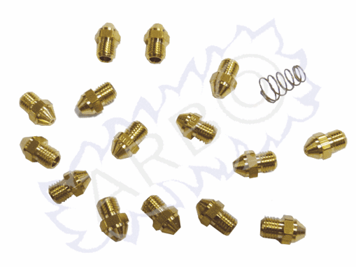 Imagen de GRUPO DE BOQUILLAS METANO (PAQUETE DE 15 UNIDADES)