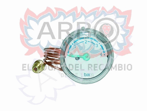 Imagen de MANOMETRO, 0-4 BAR, DIAM.42 MC CF/FF