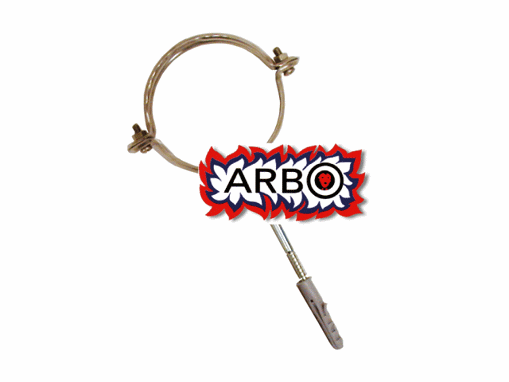 Imagen de FASCETTA MURALE INOX D ,160 (ORD,MIN,PZ,2)