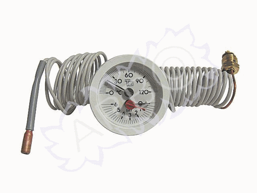 Imagen de TERMOHIDROMETRO (0-120ºC 0/6BAR) SUN SILENT FK / SUN SILENT K