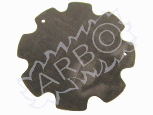 Imagen de MEMBRANA VAILLANT 5 L DIAM.80 MM 2 ORIFICIOS, ESPESOR 1 MM