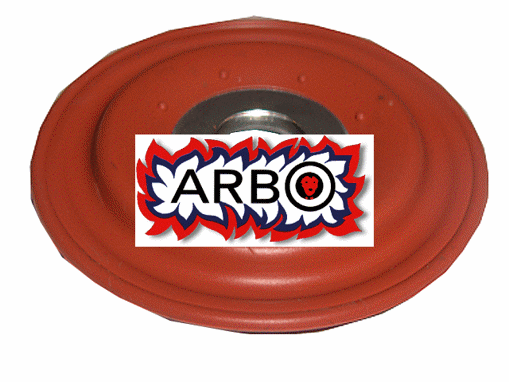 Imagen de KIT 5 MEMBRANAS DE SILICONA PARA  VALVULA DE PRESOSTATO GIANNONI