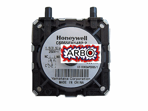 Imagen de KIT PRESOSTATO HUMOS HUBA 1,12-0,92