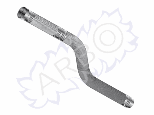 Imagen de ROTOLO MT,30 TUBO AIR INOX INT,LISC, D,120 P1