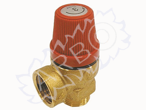 Imagen de VALVULA DE SEGURIDAD MACHO 1/2  3 BAR