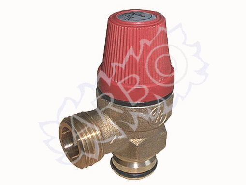 Imagen de VALVULA DE SEGURIDAD CON CONEXION A PRESION DESCARGA MACHO 3 BAR