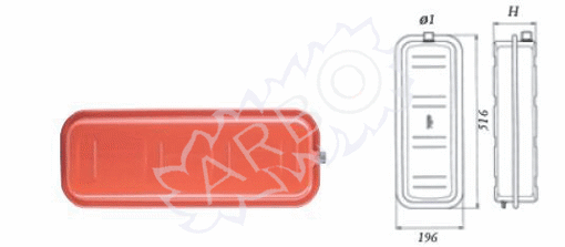 Imagen de VASO EXPANSION 8 L. ERP RET 8