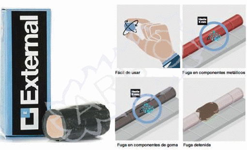 Imagen de TR1166.01 - SELLADOR DE FUGAS EXTERNO PARA A/A Y REFRIGERACI