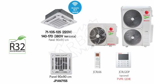 Imagen de AIRE ACONDICIONADO JOHNSON CASSETTE 13355 FRIGORIAS