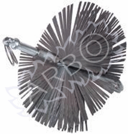 Imagen de DESHOLLINADOR REDONDO ACERO CON 2 ANILLOS DIAMETRO400