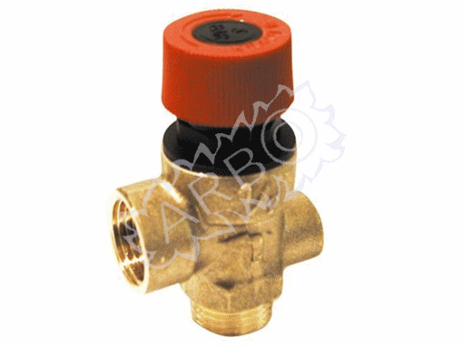 Imagen de VALVULA SEGURIDAD 1/2 3 BARES M-H CON TOMA