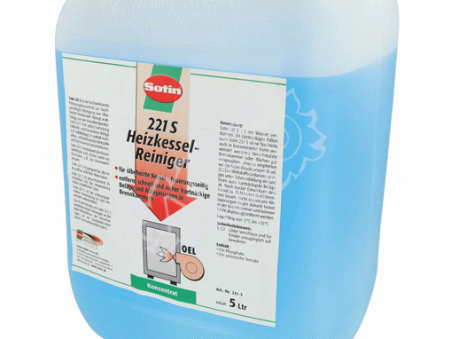 Imagen de LIMPIADOR PARA CALDERAS DE FUEL Y GAS SOTIN 5 LITROS
