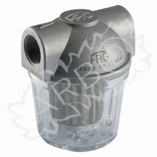 Imagen de FILTRO FAG 3/8, 40 KG/H VASO DE PLASTICO MALLA 100 MICRAS