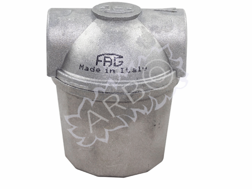 Imagen de FILTRO FAG 3/8, 40 KG/H VASO DE ALUMINIO MALLA 100 MICRAS (20151A)
