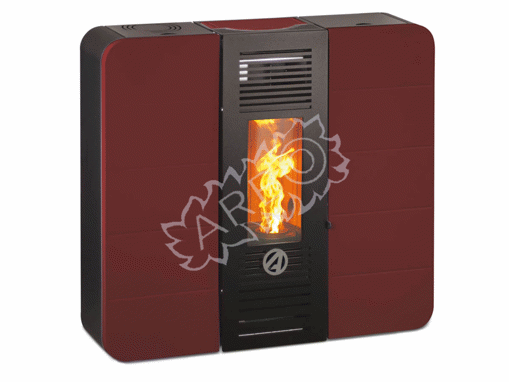 Imagen de ESTUFA SUBTILE 10 CANALIZABLE BURDEOS