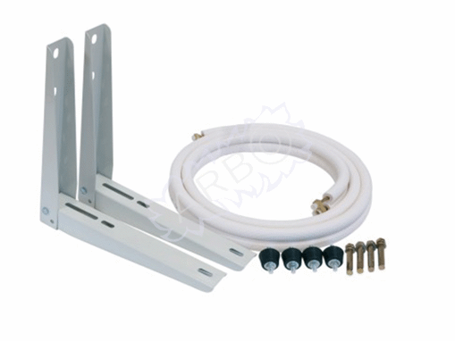 Imagen de KIT INSTALACION 5M A/A 1/4 - 3/8 (TUBO DOBLE AISLADO ABOCARDADO,