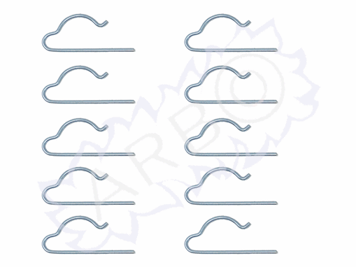 Immagine di KIT DE 10 CLIPS DE FIJACION  VALVULA