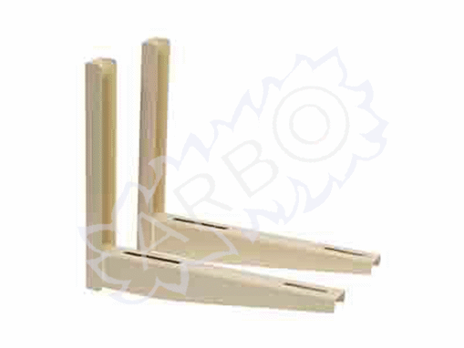 Imagen de JUEGO SOPORTES ECO 80 KG LONG.450 / MEDIANO