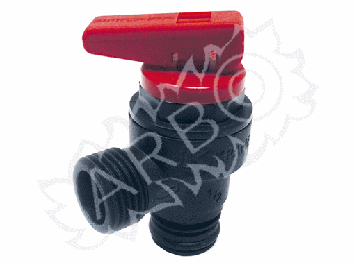 Imagen de VALVULA DE SEGURIDAD PLAST. C/LEV SRPP/OV