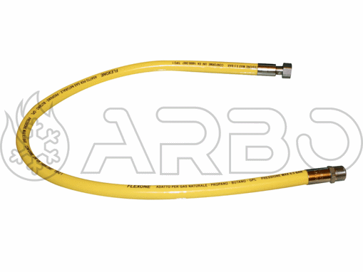 Imagen de TUBO FLEXIBLE AISI 316L 1/2" M-H 6 BAR L. 1000 MM