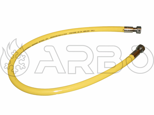 Imagen de TUBO FLEXIBLE AISI 316L 1/2" H-H 6 BAR L. 1000 MM