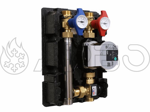 Imagen de GRUPO HIDRAUL. DE MEZCLA TERMOSTATICA A PUNTO FIJO  20-55 GR. SIN BOMBA