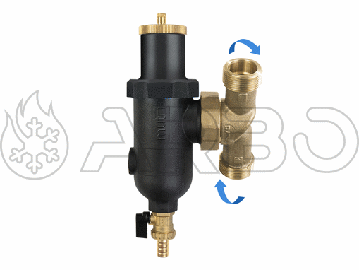 Imagen de DESGASIFICADOR HP 1 1/4" M - CONEXIÓNES ROSCADAS MACHO