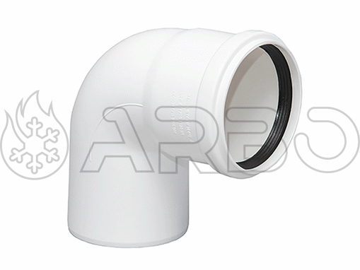 Imagen de CODO 87º DIAM. 80 PROPILENO