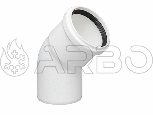 Imagen de CODO 45º DIAM. 80 PROPILENO
