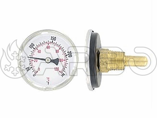 Imagen de TERMOMETRO INMERSION POSTERIOR 0-120 ºC. SONDA 100MM. Ø 100