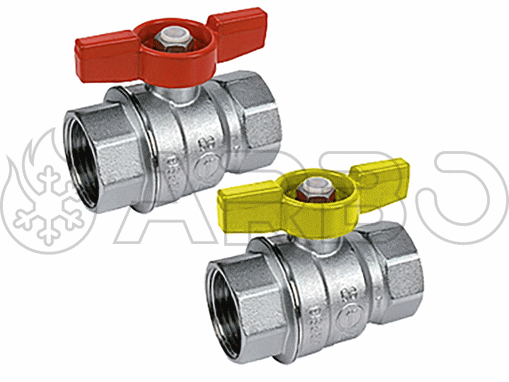 Imagen de VALVULA ESFERA H-H PASO INTEGRAL DE 3/8"