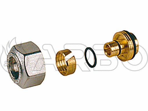 Imagen de R179AM ADAPTADOR PARA TUBO MULTICAPA BASE 18 TUBO 16X2,2