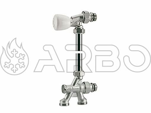 Imagen de GRUPO MONOTUBO TERMOSTATIZABLE RECTO, DOBLE REGLAJE 1/2"x16